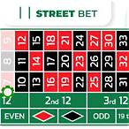 how to place a street bet in roulette